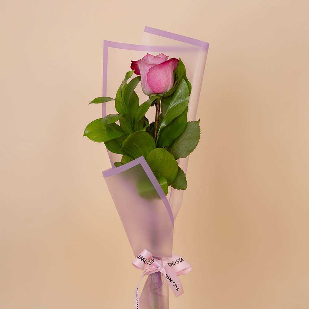 product-image-Single Purple Rose Bouquet