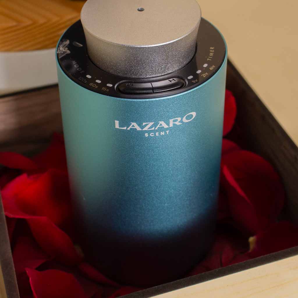 product-image-Lazaro Z1 Car Scent Diffuser Cyan and 9 roses and Golden Flower