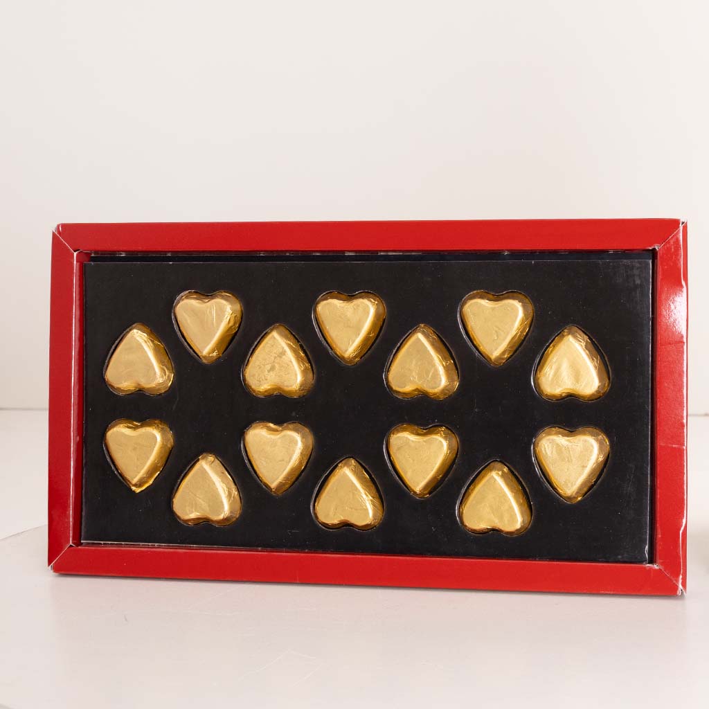 product-image-Passionelle Love You Forever Chocolate Gift Box & 15 Red Roses Bouquet