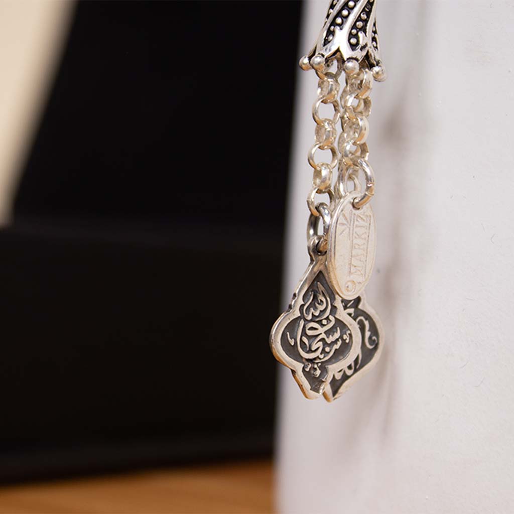 product-image-Markiz Silver Black Onyx Rosary