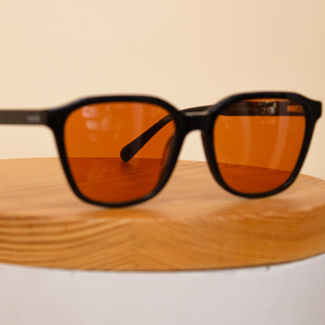 product-image-Sedrak Black Sunglasses with Orange Lenses – Summer Collection