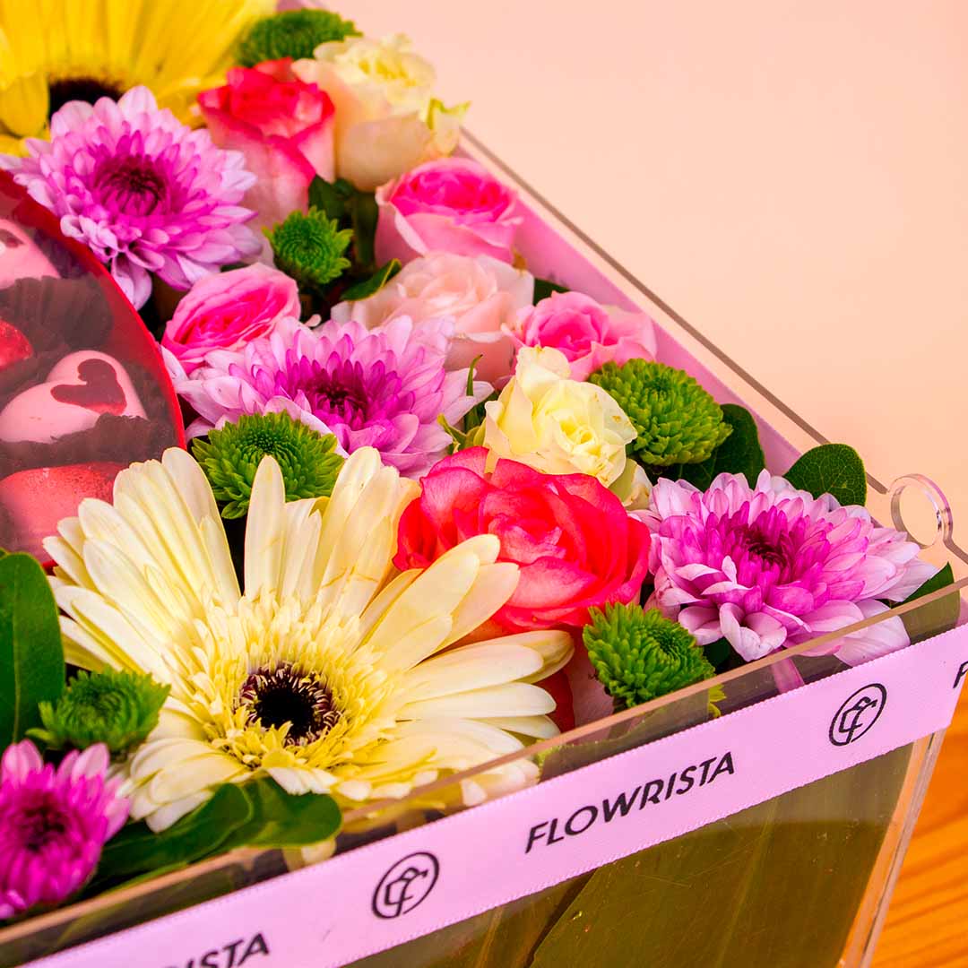 product-image-Fleur Belgian Chocolate Box & Luxury Flower Box