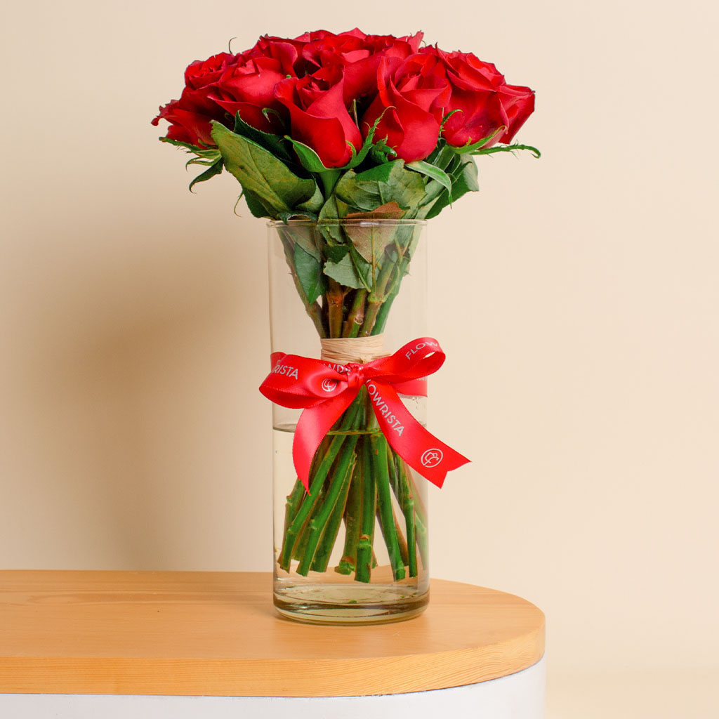 product-image-Ducati Corse Wallets & Red Rose Vase - 15 Roses