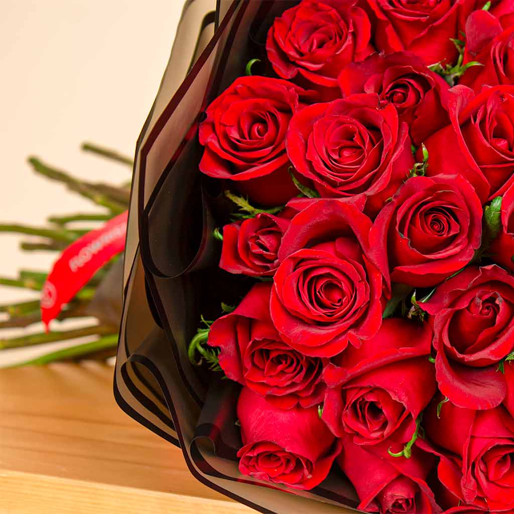 product-image-Passion in Fifty Bouquet of 50 Red Roses - Symbol of Passion & Loved Roses | 50 Red Rose