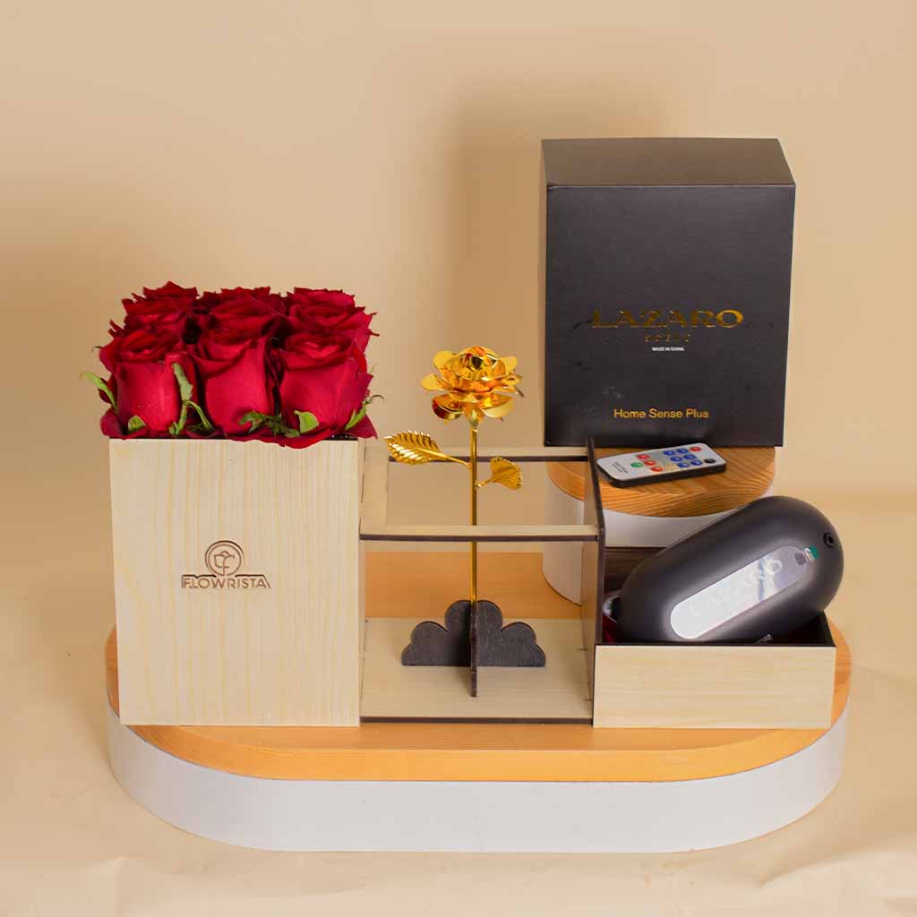 product-image-Lazaro Home Sense Plus And Unique Roses Box