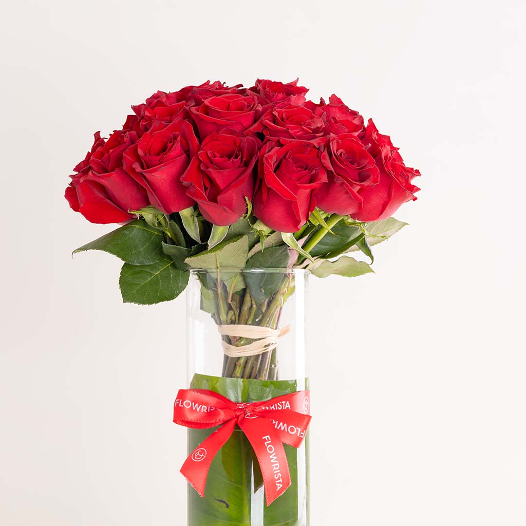product-image-مزهرية ورود حمراء - ٣٠ وردة