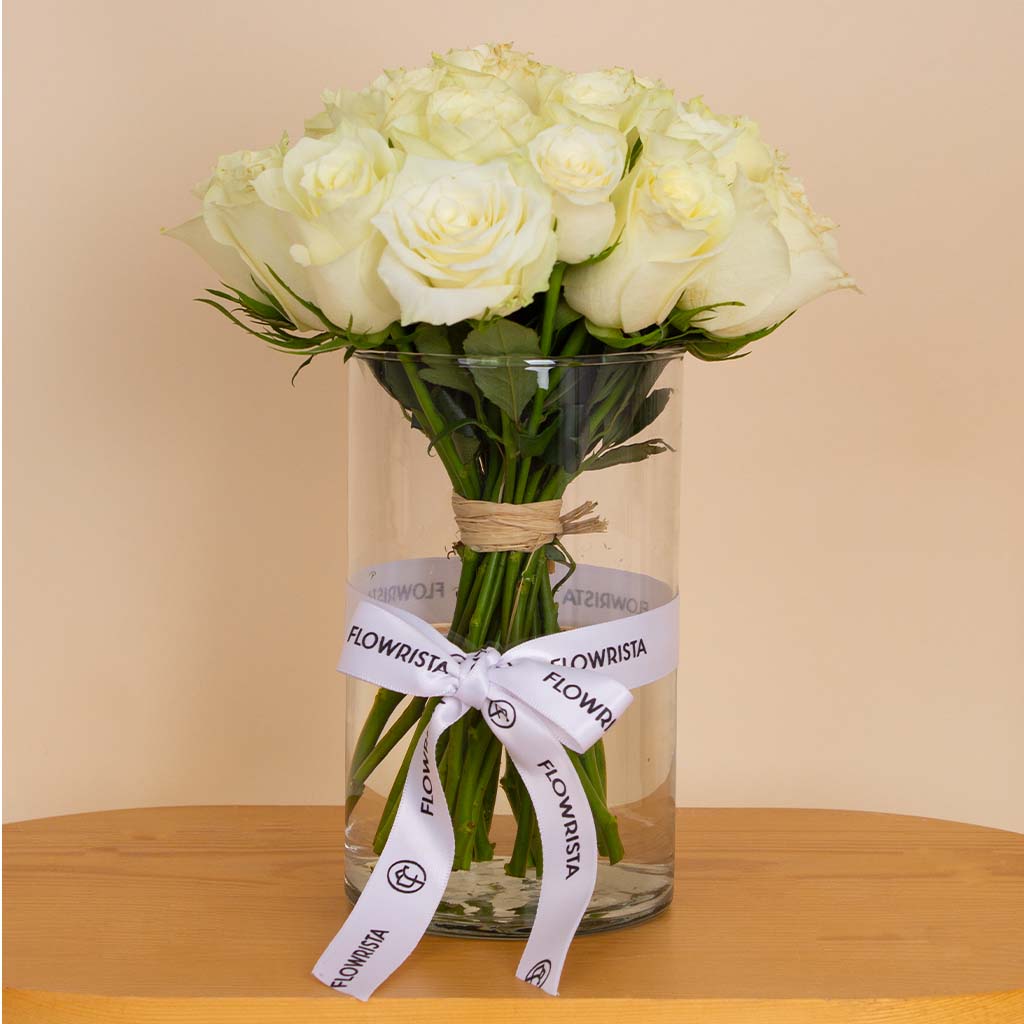 product-image-Alamki Bella Yellow Bag & White Roses Vase & House of Cocoa Chocolate Box