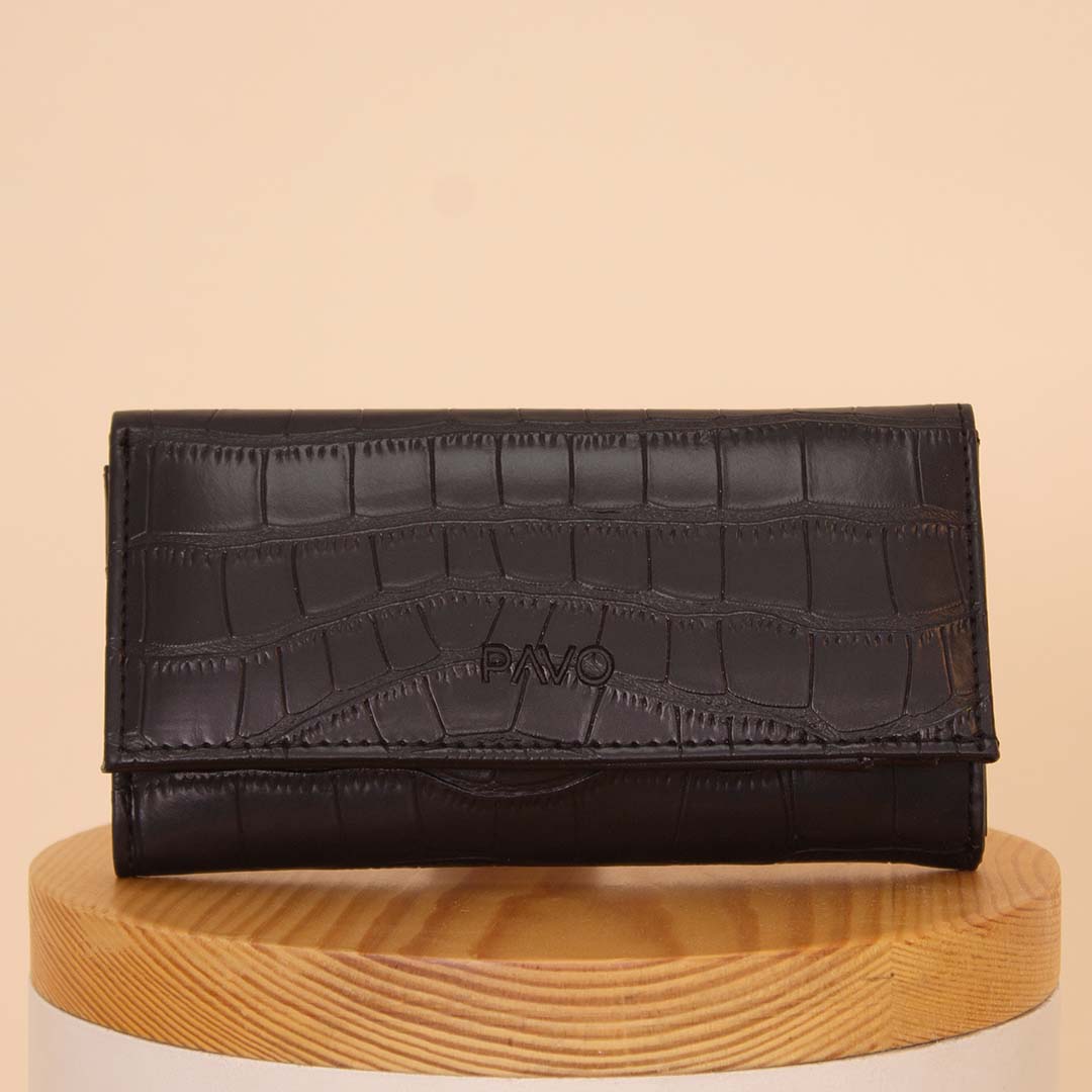 Flowrista Online Flowers Shop PAVO Women’s Wallet - Black