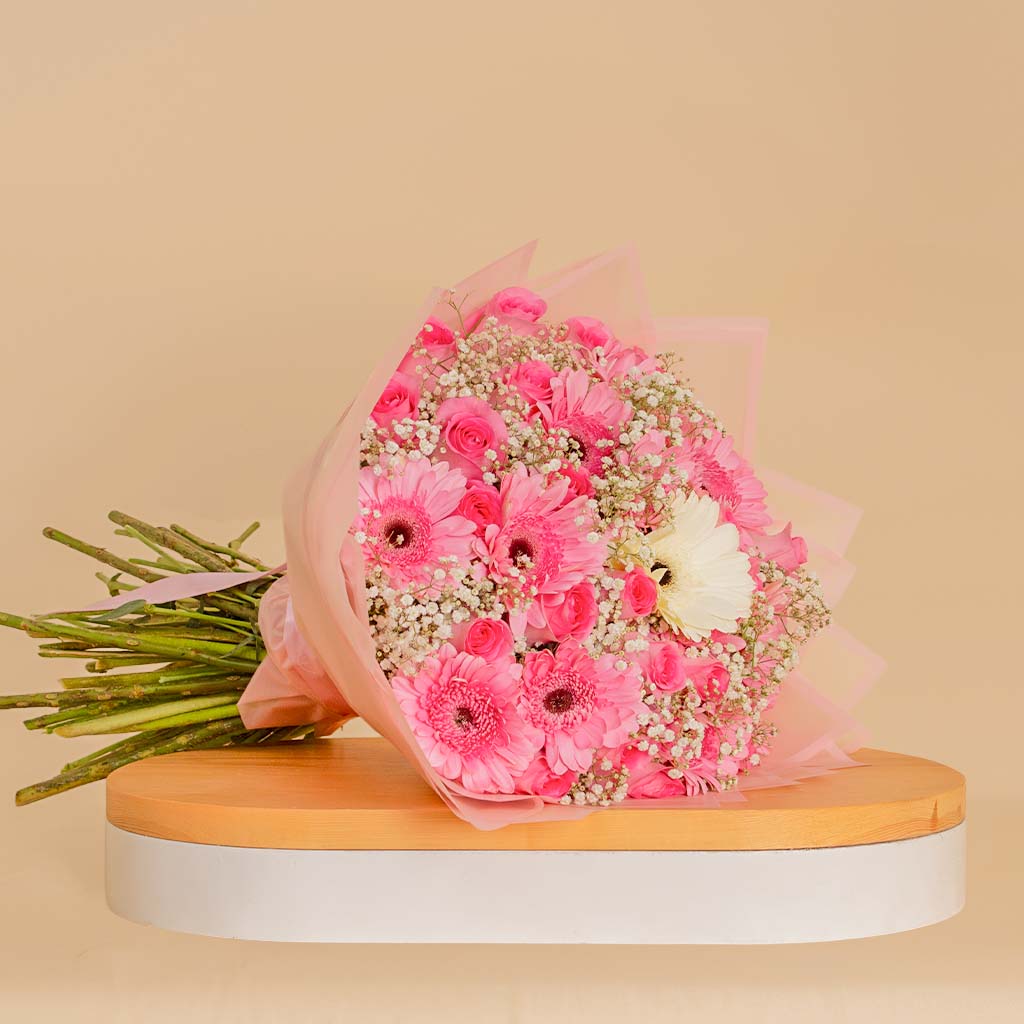 product-image-بوكيه البهجة الوردي