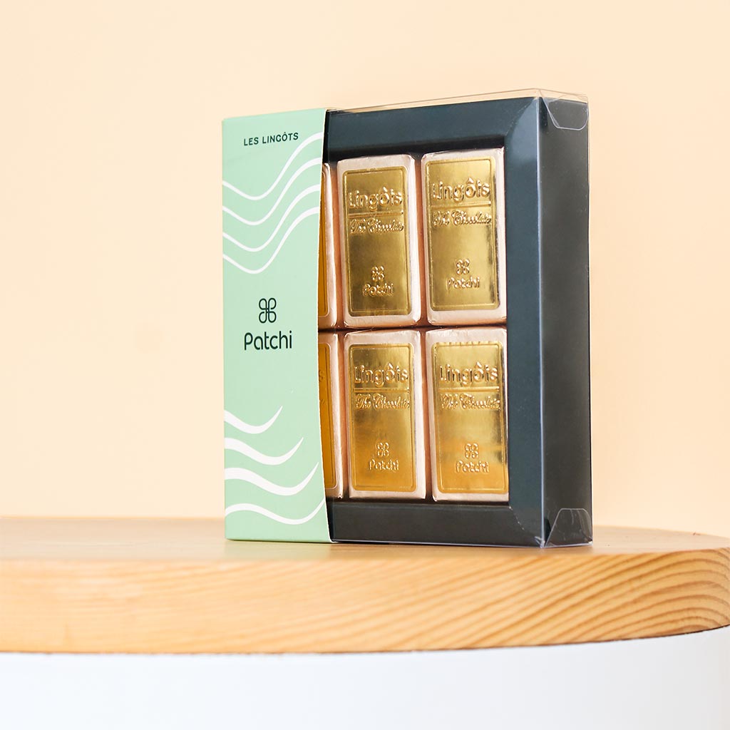 product-image-Patchi Chocolate Gift Box – 6 Gold Bars