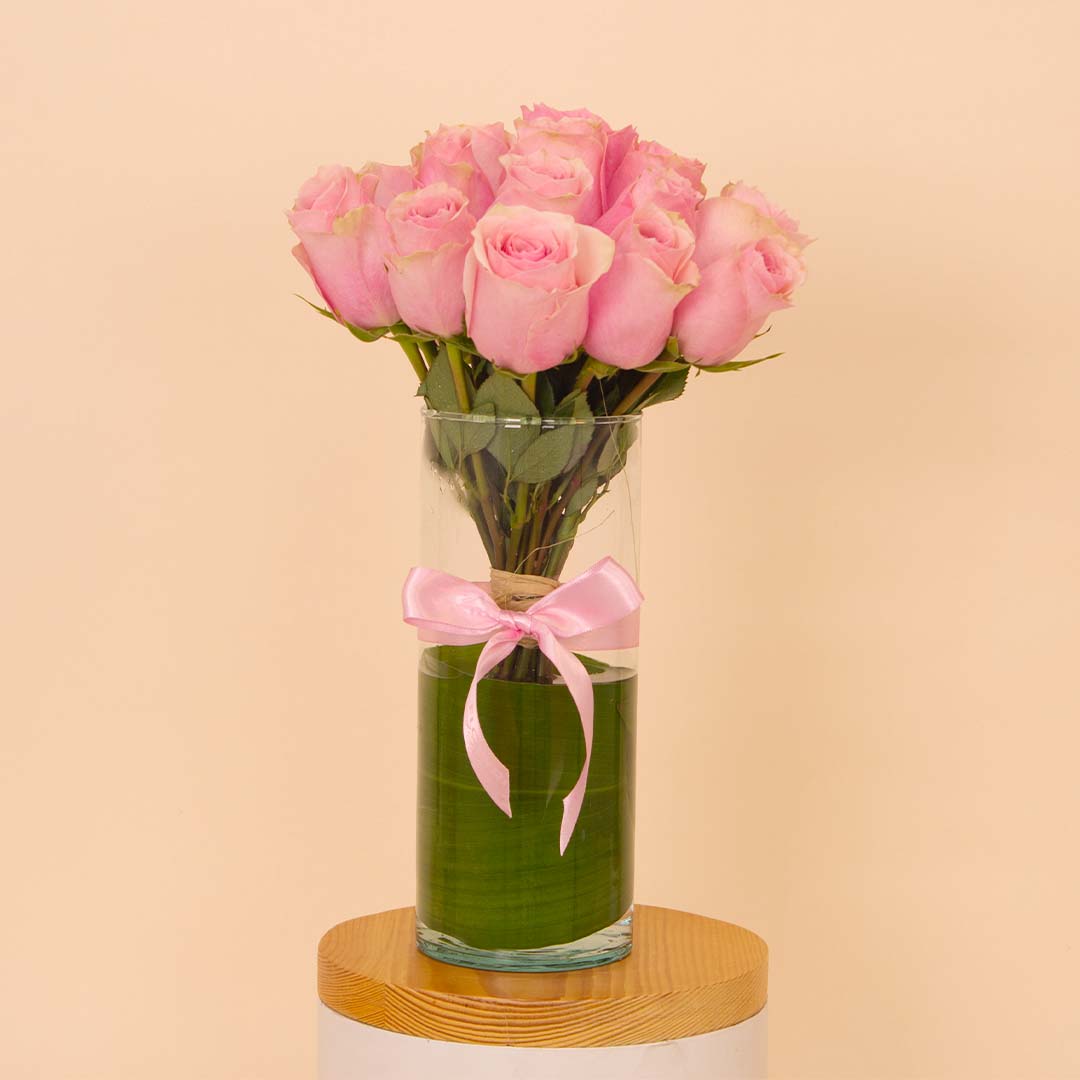 Flowrista Online Flowers Shop Flowrista | Vase of 20 Bella Rosa