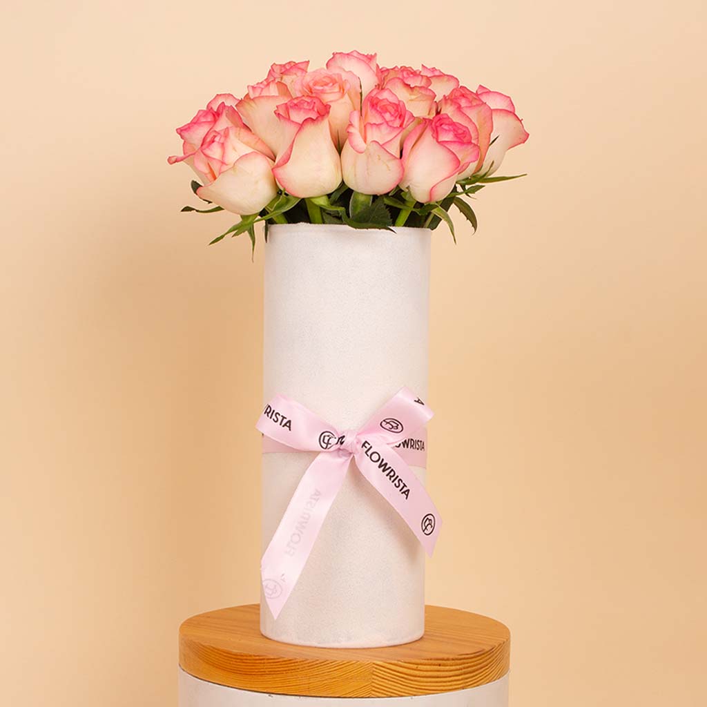 product-image-Pink Signature Vase - 20 Stems