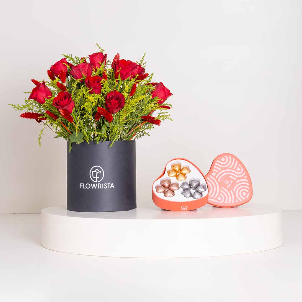 product-image-Patchi Tin Box 245g & Red Botanica Box