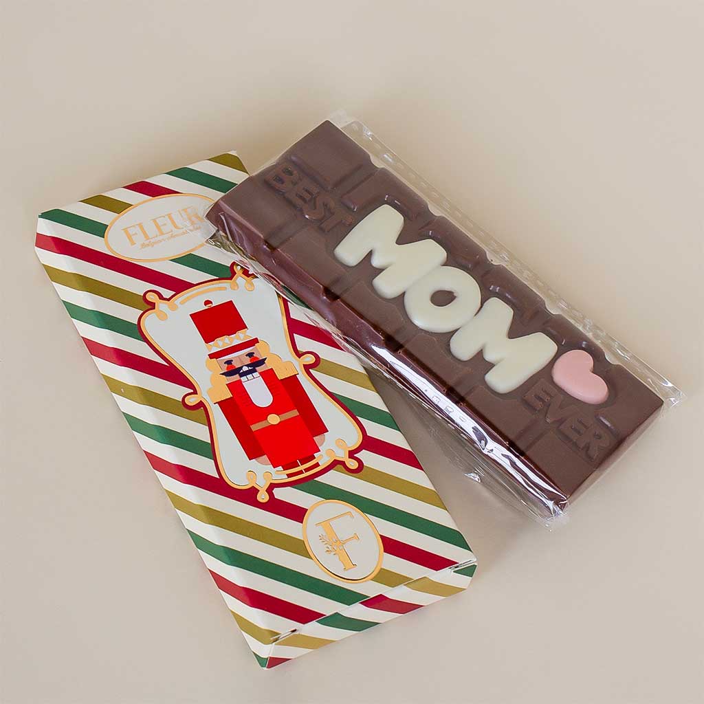 Flowrista Online Flowers Shop Fleur Chocolate Bar 45 gm - Best Mom Ever
