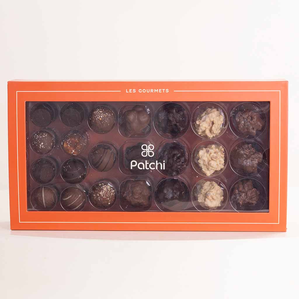 product-image-Patchi Les Gourmets Assorted Chocolates Box – 580g