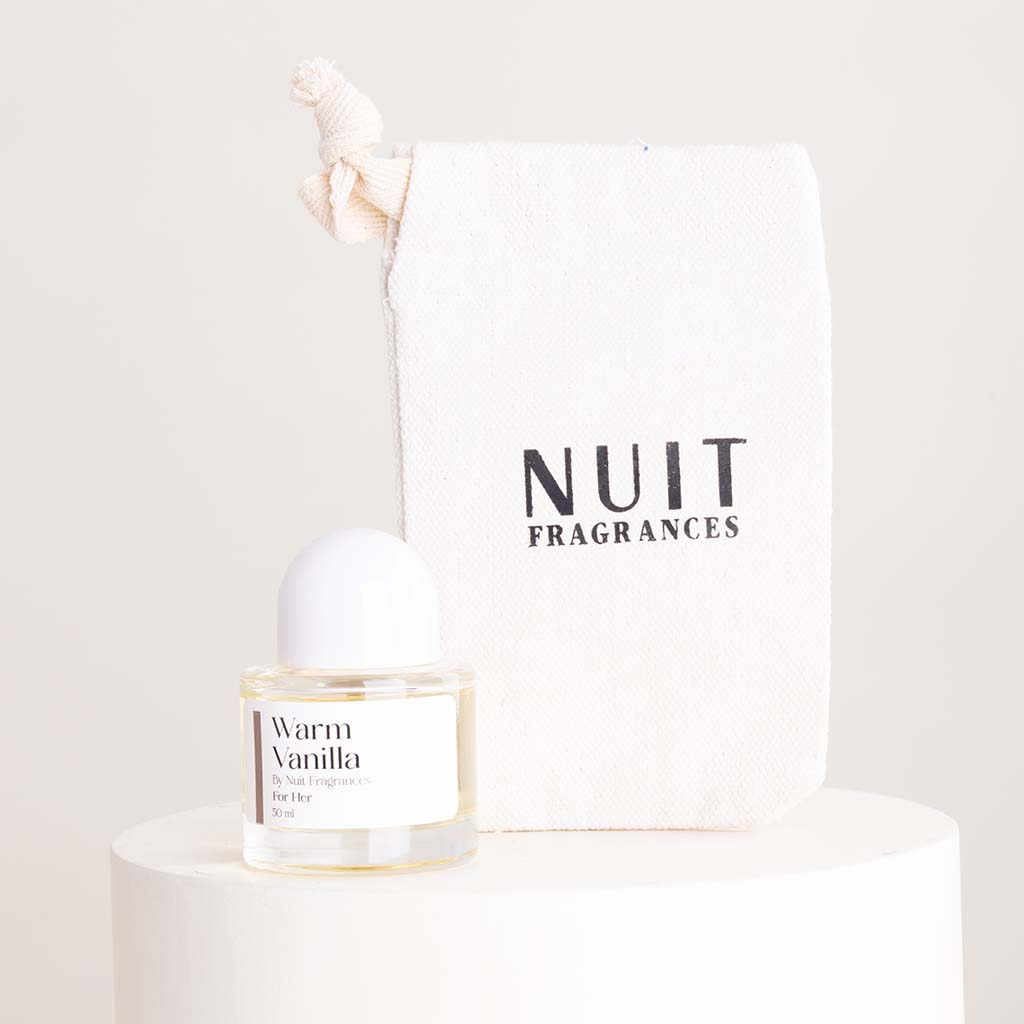 product-image-Nuit Warm Vanilla 50ml & Purple Roses Vase