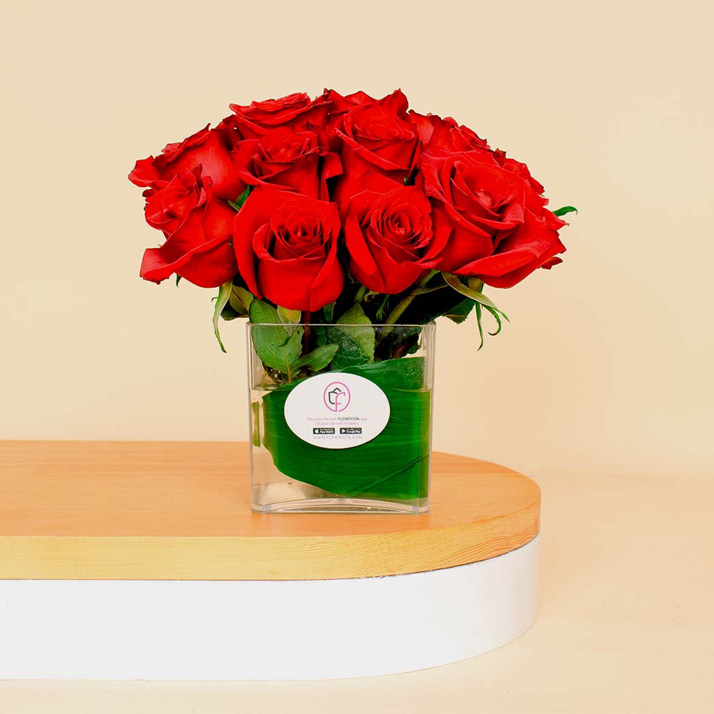product-image-Amaz Bracelet Gladiator Band Cuff And Vase Red Roses