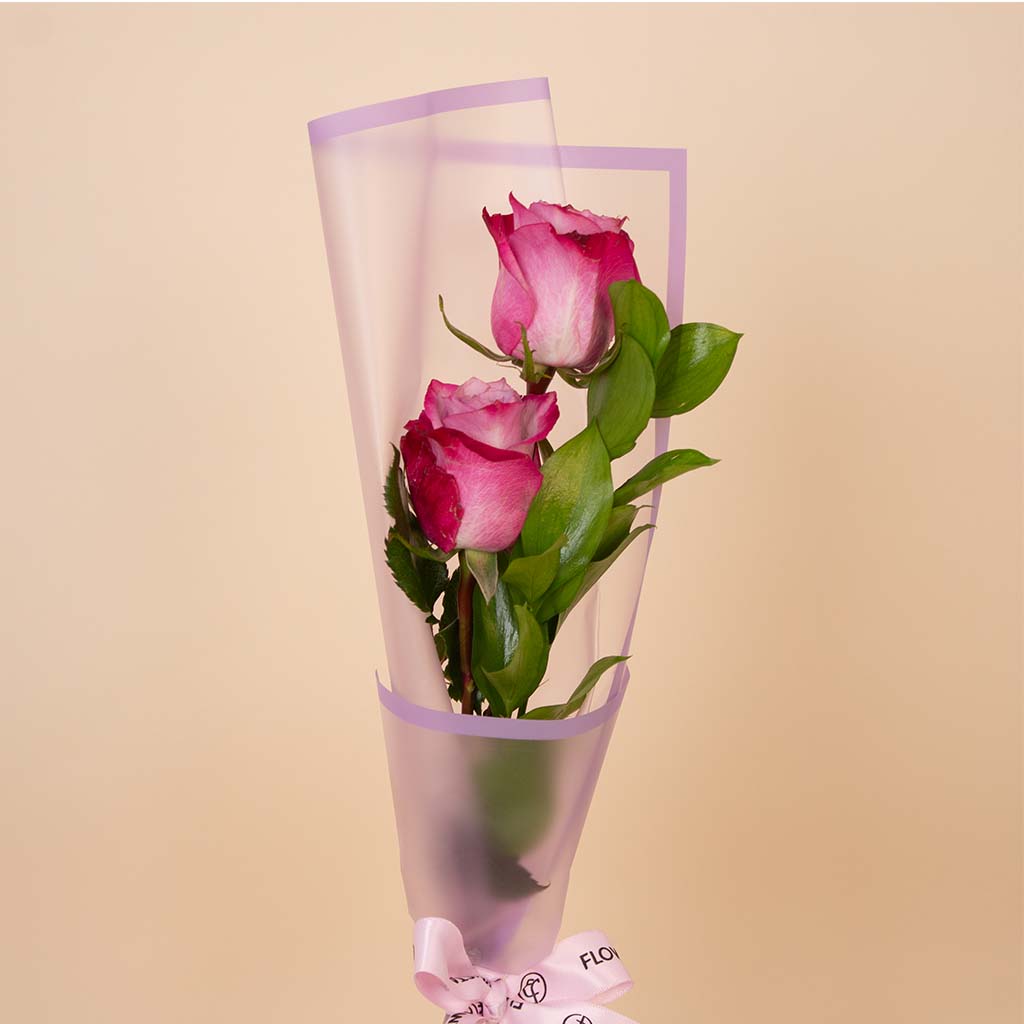 product-image-Duo Purple Roses Bouquet