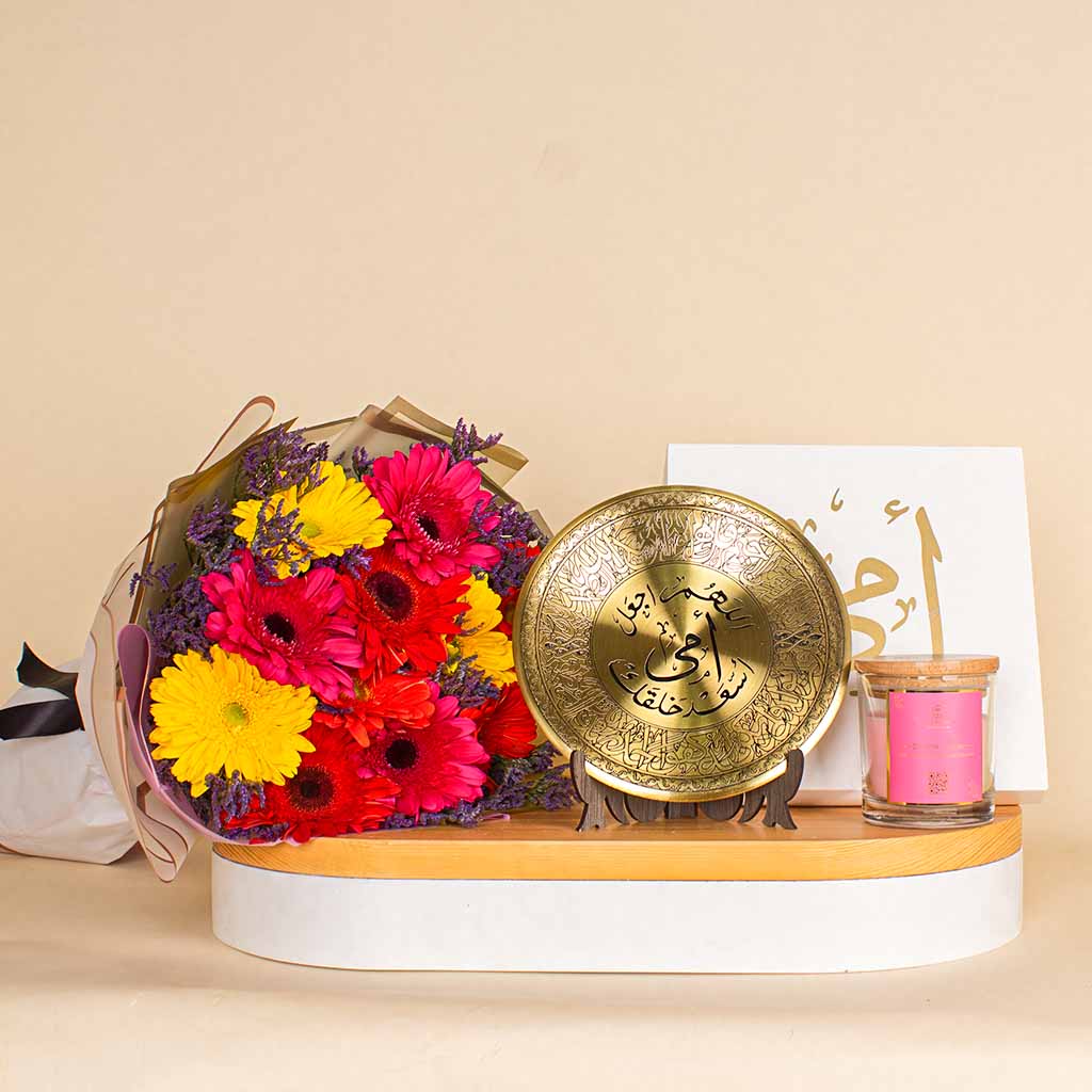 Flowrista Online Flowers Shop نور ودفء الأم | بوكيه ورد الجيربيرا