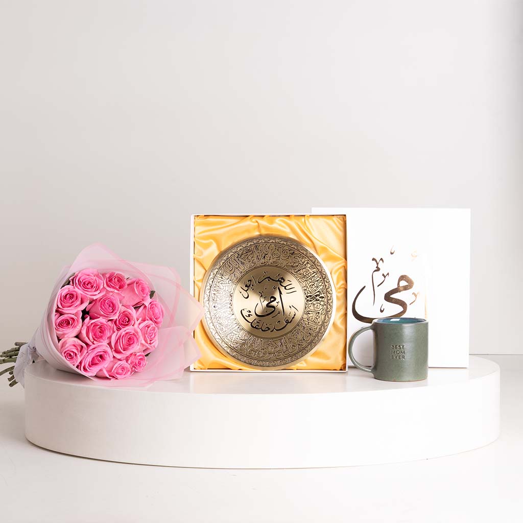 Flowrista Online Flowers Shop مجموعة الأم الذهبية