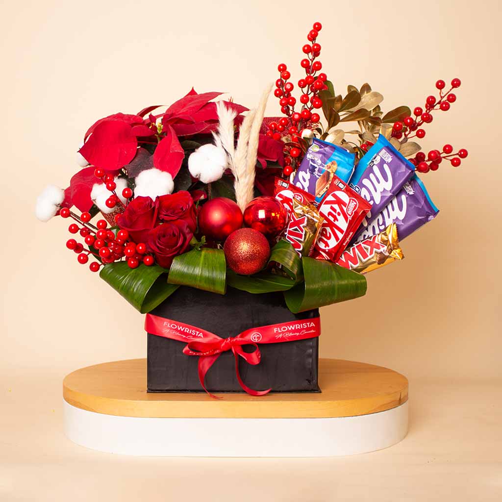 product-image-صندوق زهور وشوكولاتة بمناسبة رأس السنة