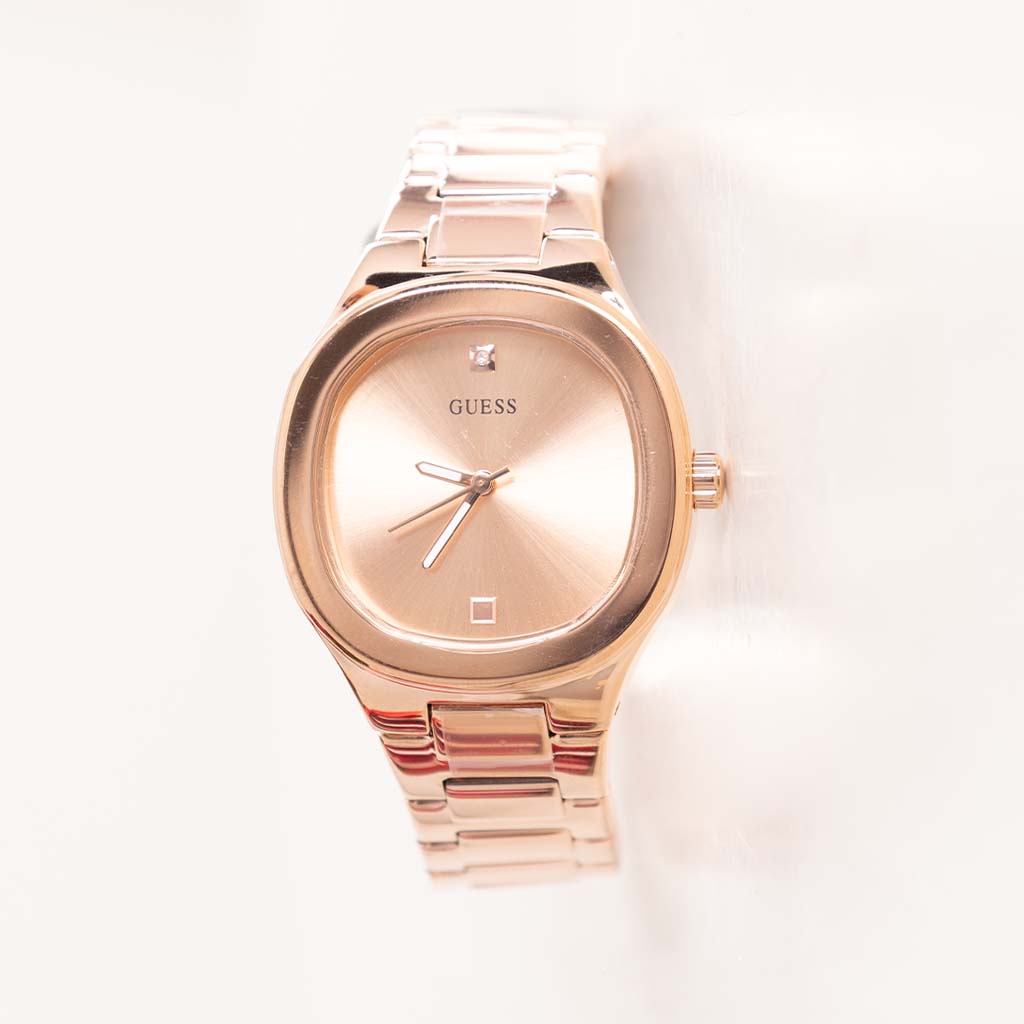 product-image-ساعة جيس النسائية التناظرية بلون ذهبي