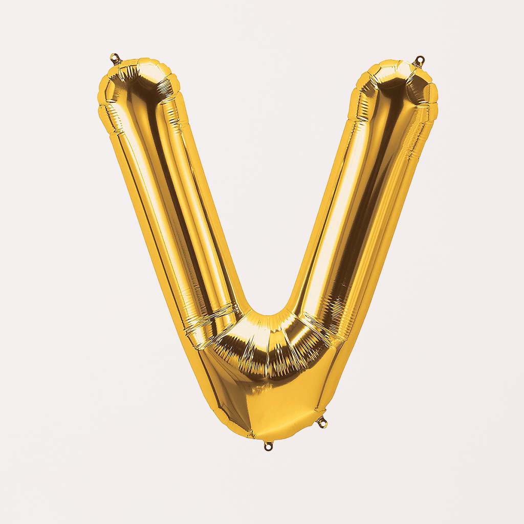 Flowrista Online Flowers Shop Letter V Balloon