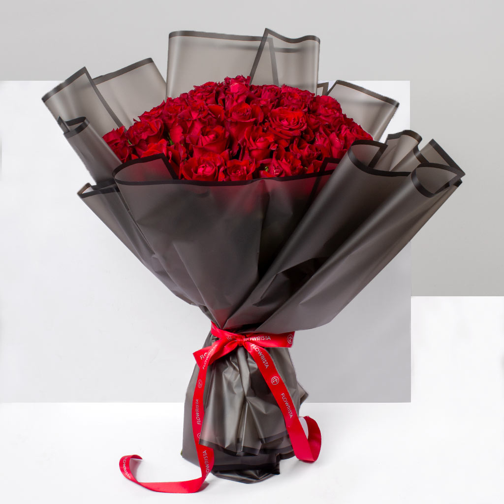 product-image-باقة فاخرة من الورود الحمراء