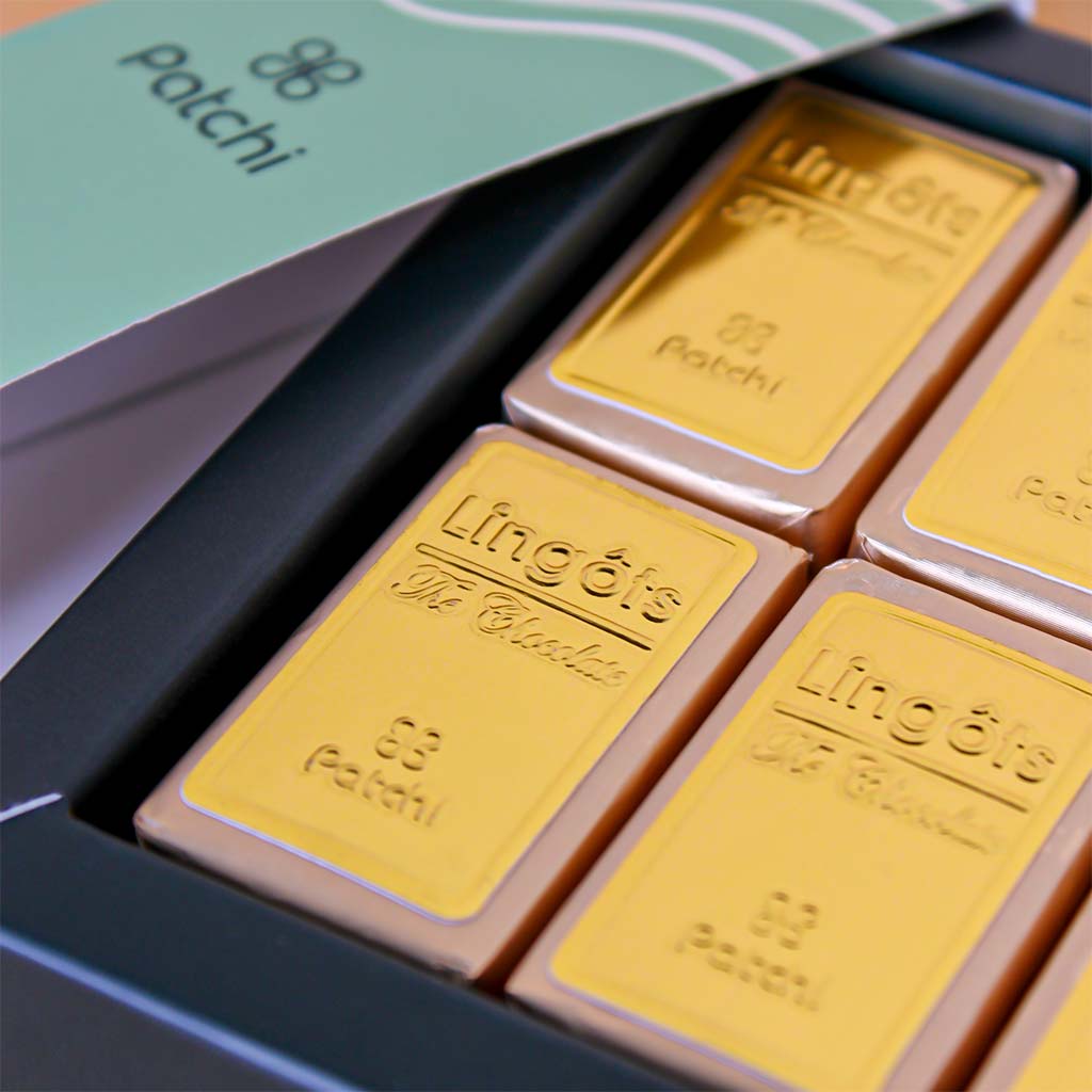product-image-Patchi Chocolate Gift Box – 6 Gold Bars