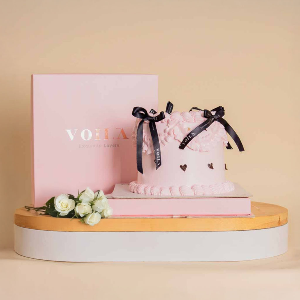 product-image-Voila Blush Cocoa Cake