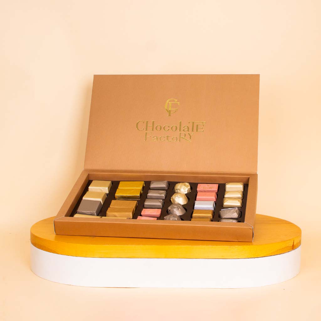 product-image-Chocolate Factory Luxe Box – 28 Pieces