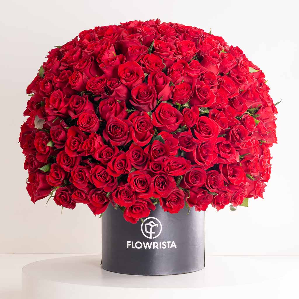 Flowrista Online Flowers Shop بوكس 250 وردة
