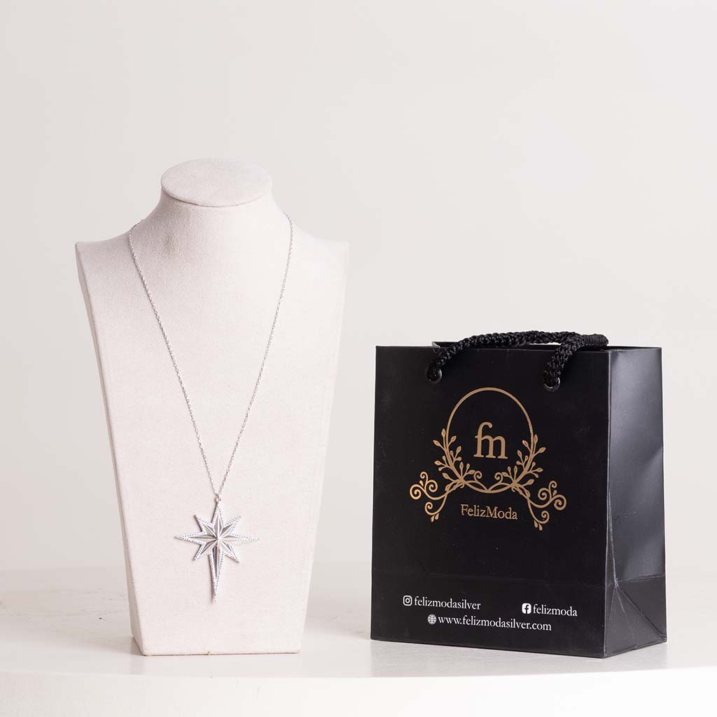 product-image-قلادة نجمة فيليز مودا الفضية