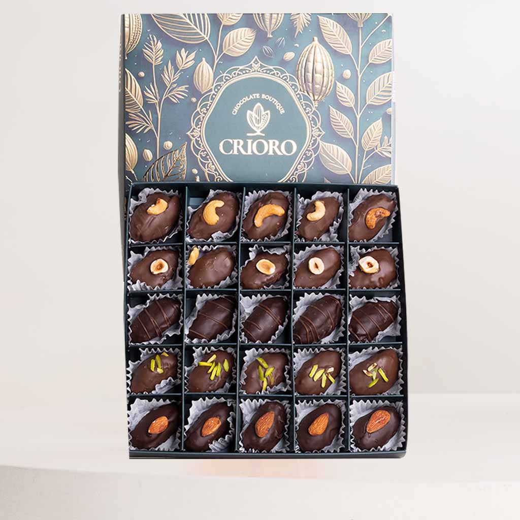 product-image-تمر مجدول محشو فاخر من كريورو - ٢٥ قطعة