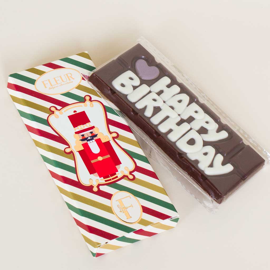 Flowrista Online Flowers Shop Fleur Chocolate Bar 45 gm - Happy Birthday