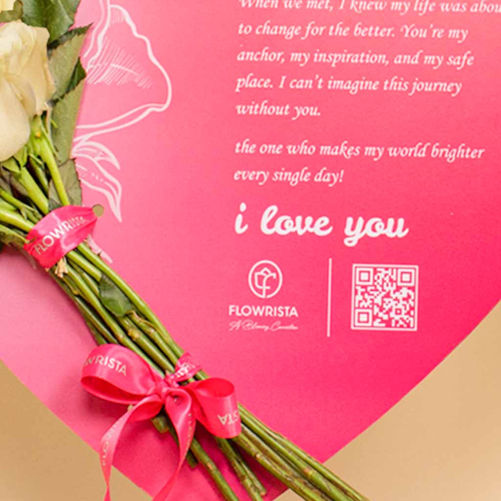 product-image-Pure Heart | 15 White Flowers