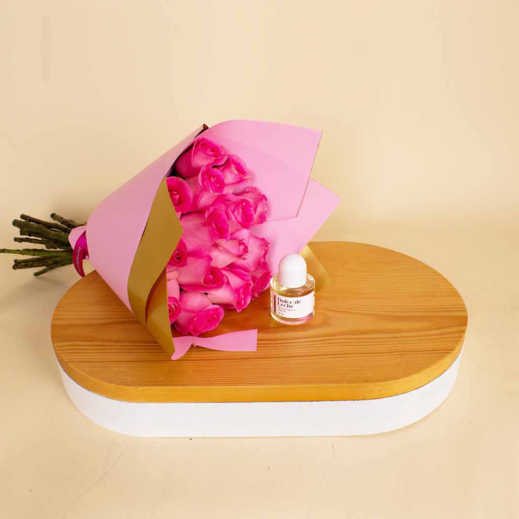 product-image-Nuit Fr Lecheagrances Dulce de | 15 Pink Flower Bouquet
