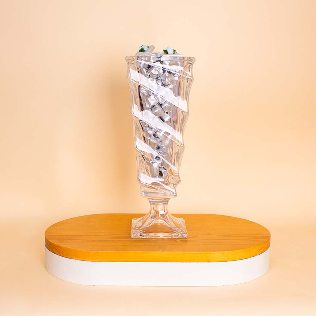 product-image-Passionelle Chocolate Crystal Vase - 1kg