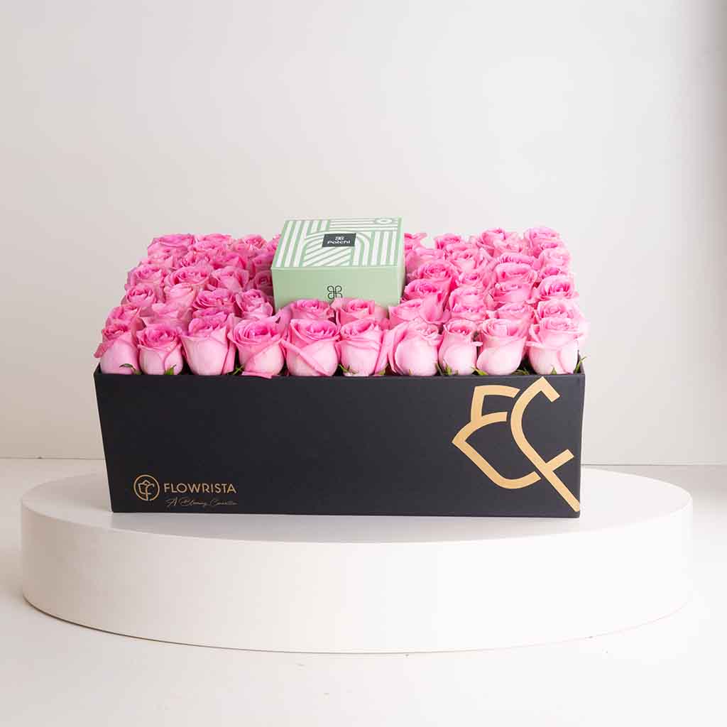 Flowrista Online Flowers Shop صندوق ورود فاخرة