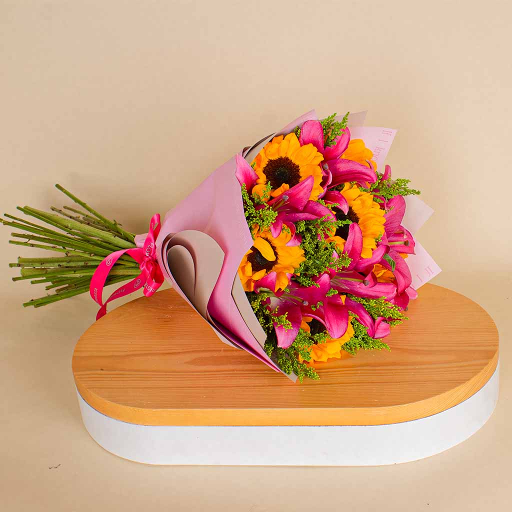 product-image-Sunflower & Lily Bouquet