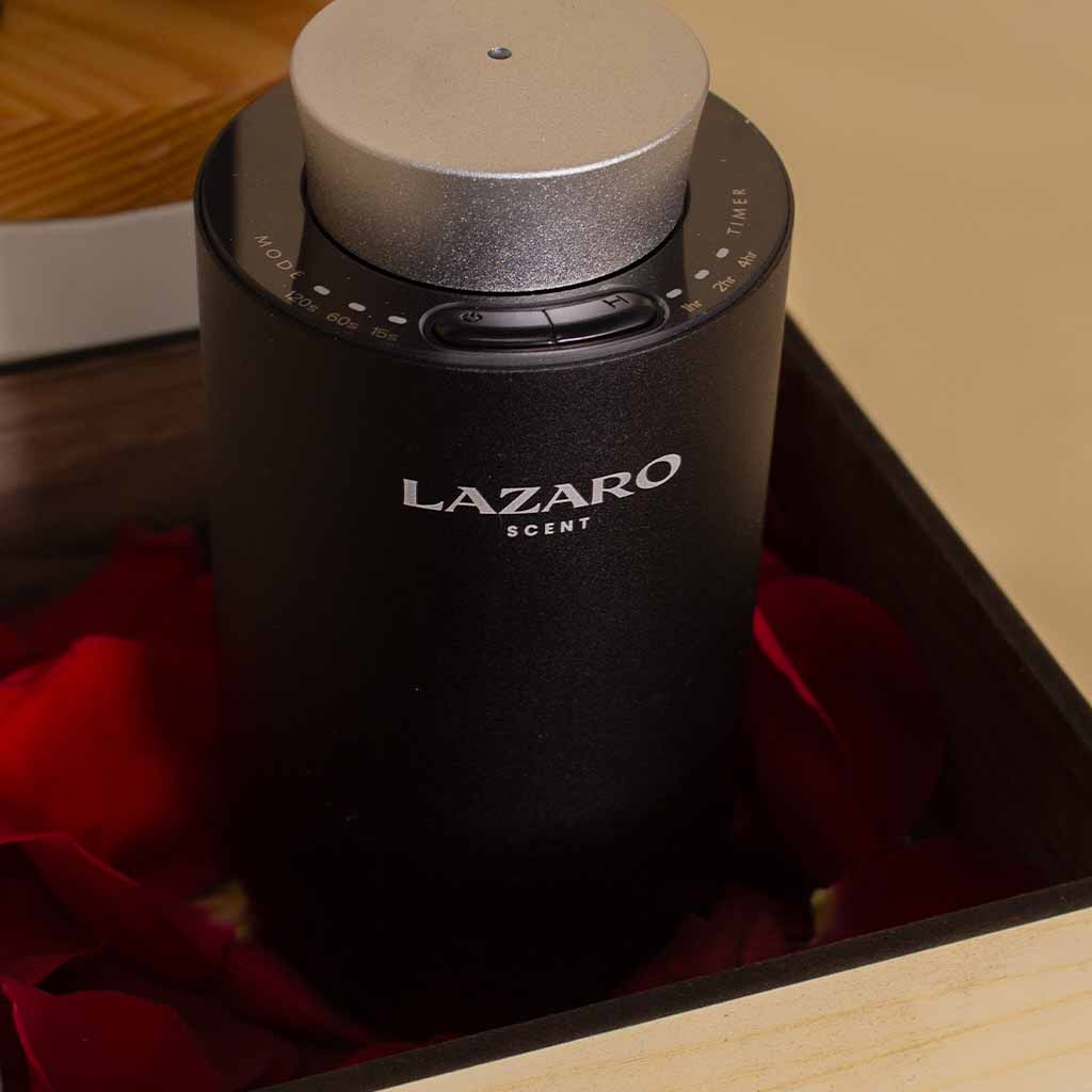 product-image-Lazaro Z1 Car Scent Diffuser Black and 9 roses and Golden Flower