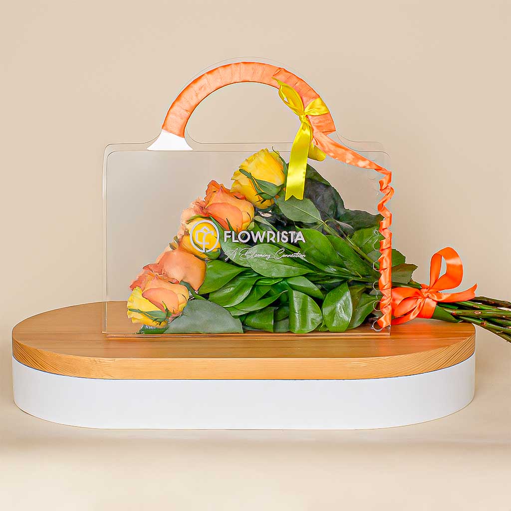 Flowrista Online Flowers Shop Sunshine Spark box