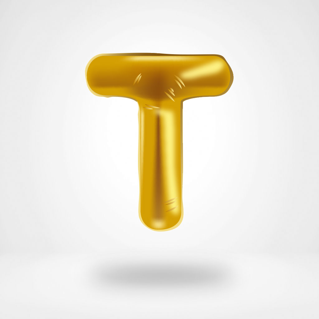 product-image-بالون حرف T