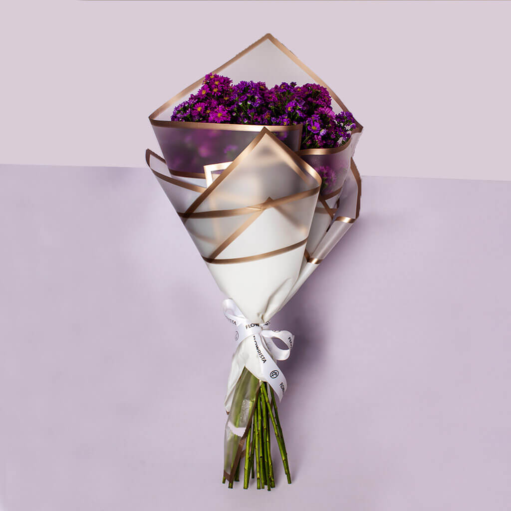 Flowrista Online Flowers Shop Purple and white