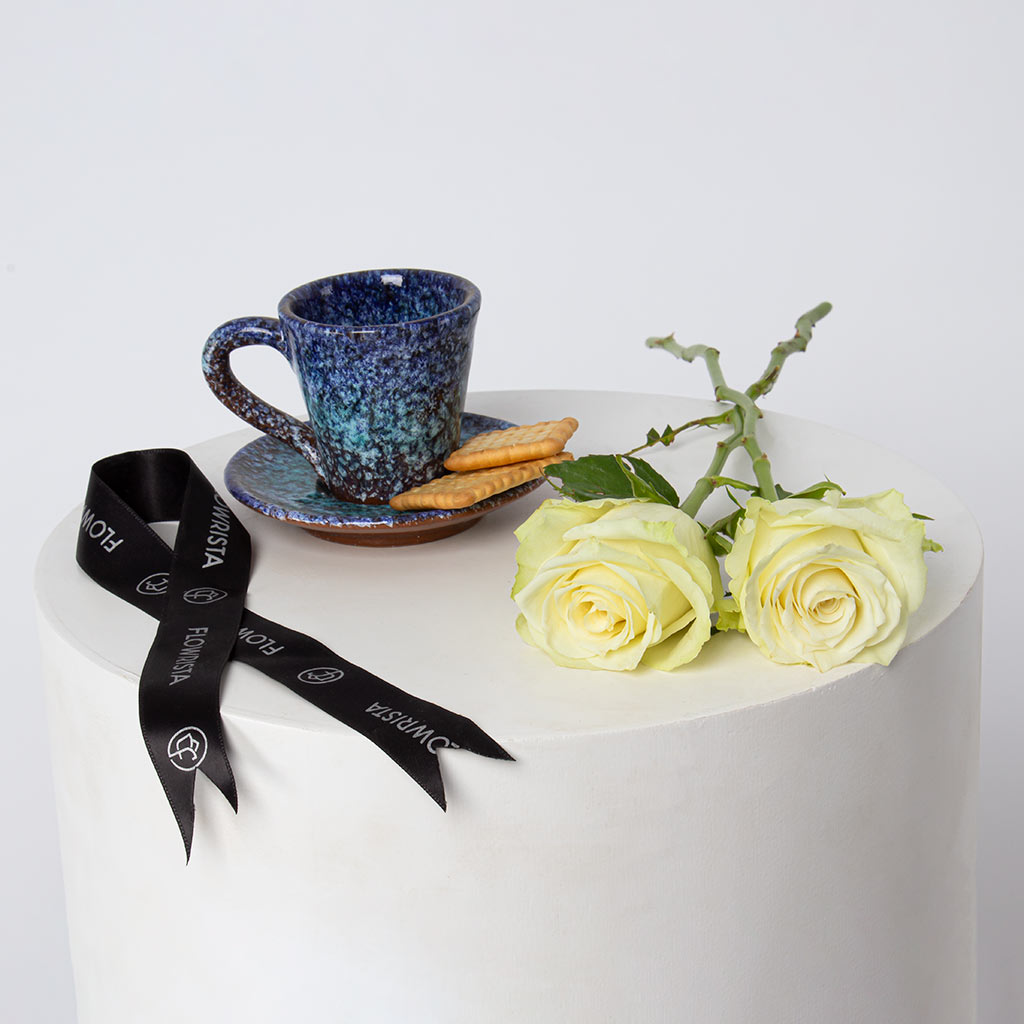 Flowrista Online Flowers Shop Waterfall Turkish Coffee Cup