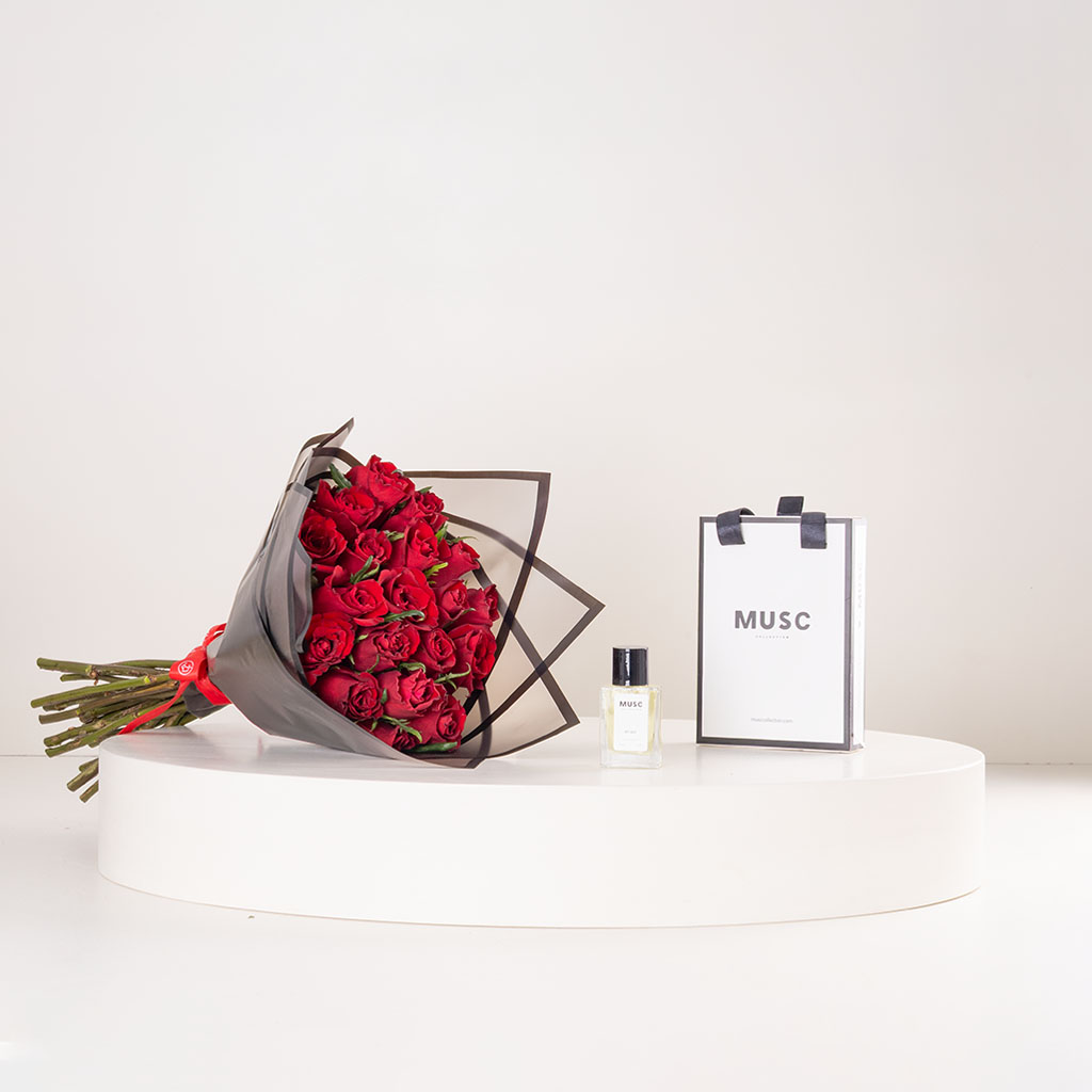 product-image-مسك ماي واي مسك و٢٠ وردة حمراء