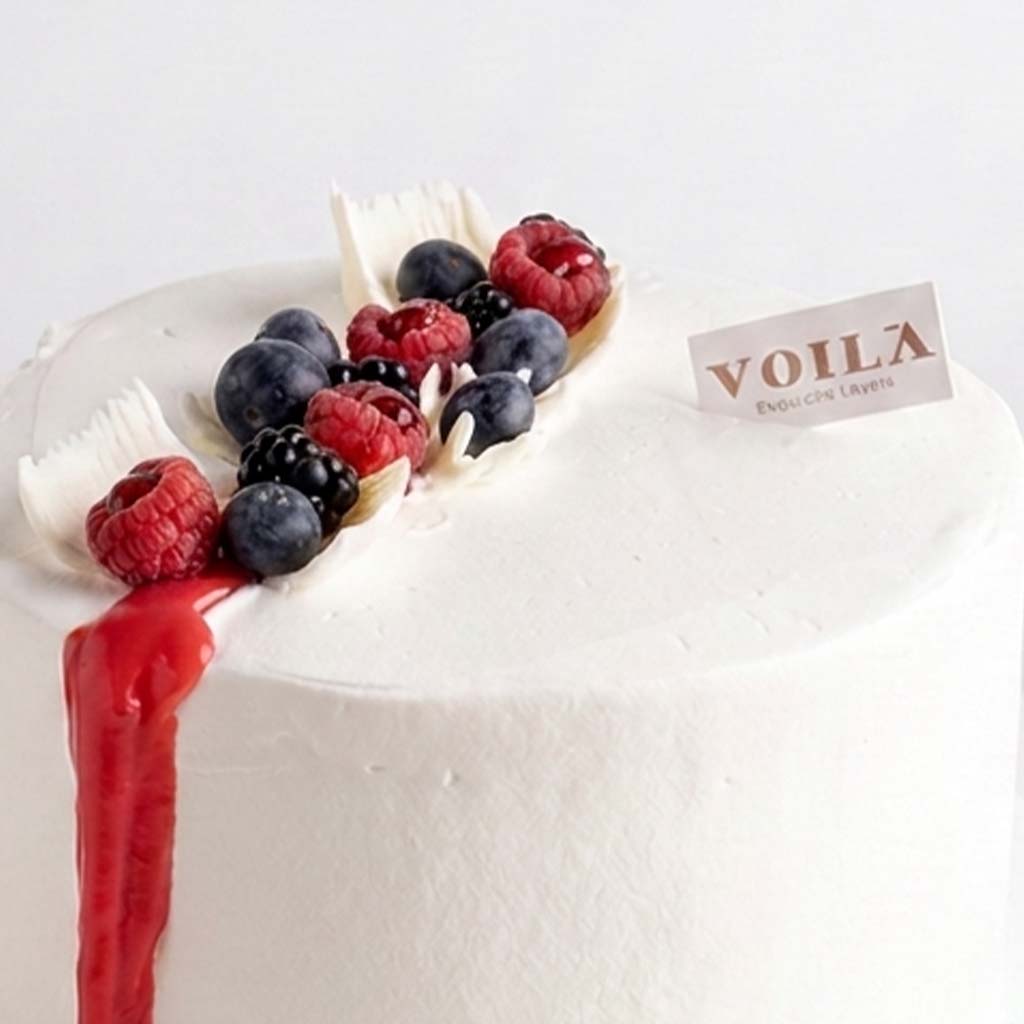 product-image-Voila White Forest Cake & 15 Red Roses