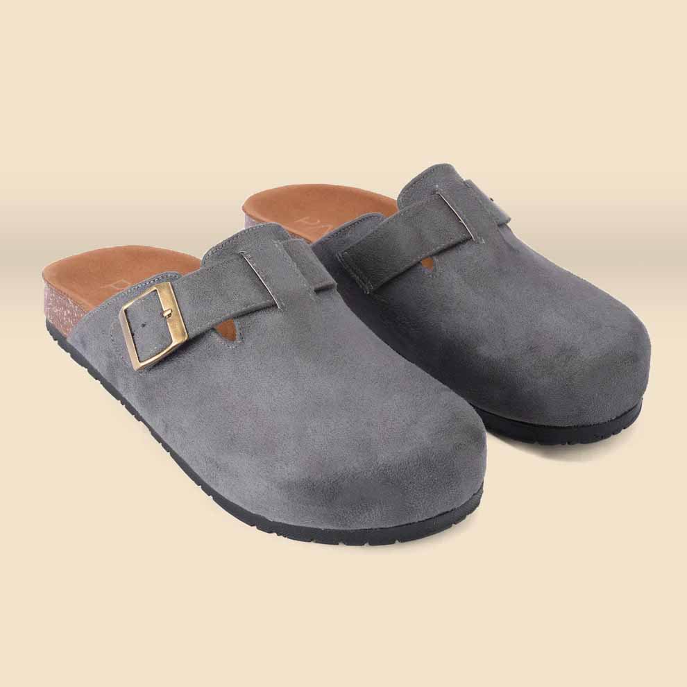 Flowrista Online Flowers Shop  Pavo Grey suede Mule
