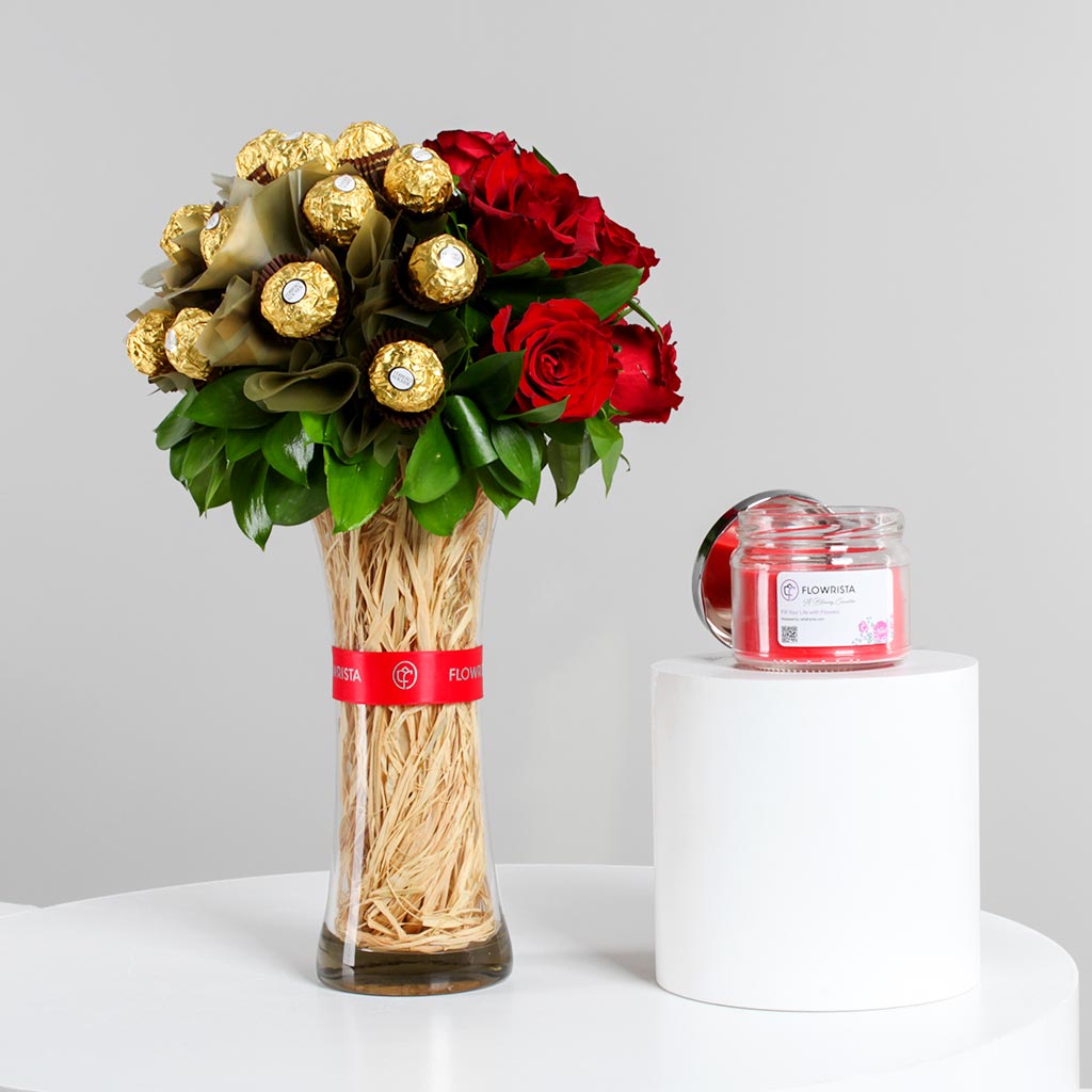 Flowrista Online Flowers Shop Fiery Red