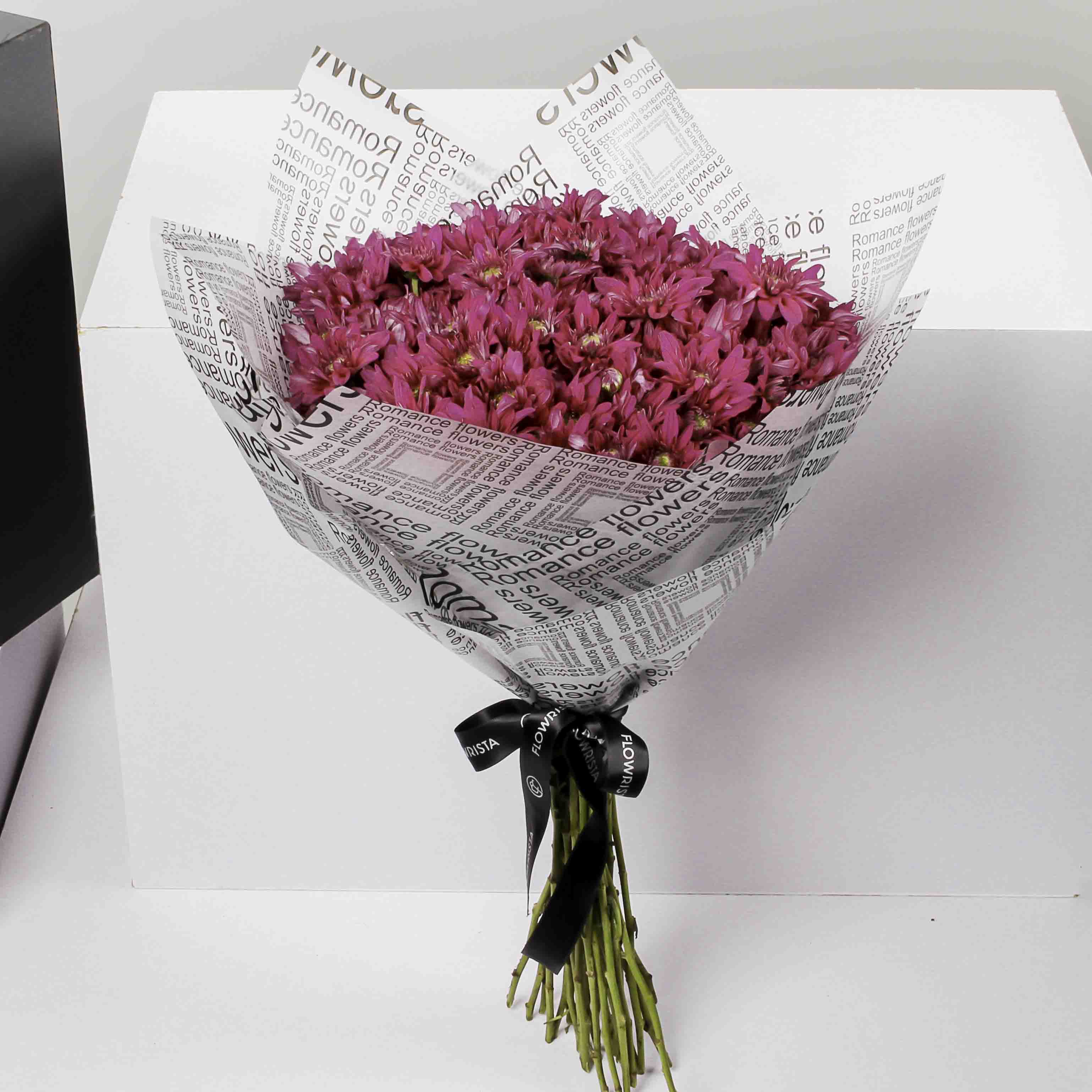 product-image-Purple Chrysanthemum Hand Bouquet